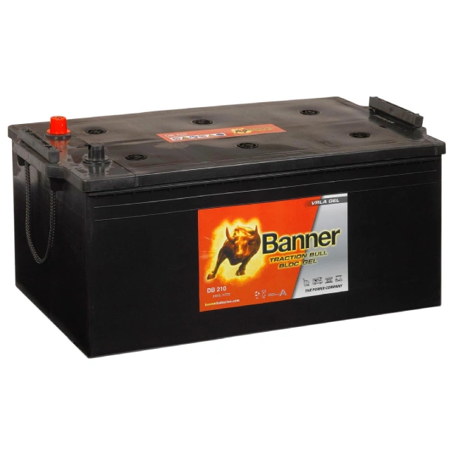 Banner Dry Bull DB 210 12V zselés trakciós akkumulátor