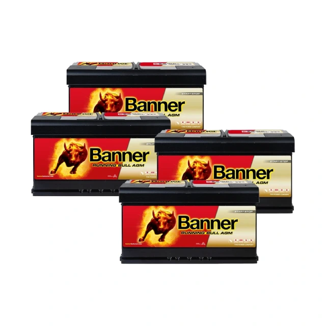 Banner Running Bull AGM start-stop akkumulátor