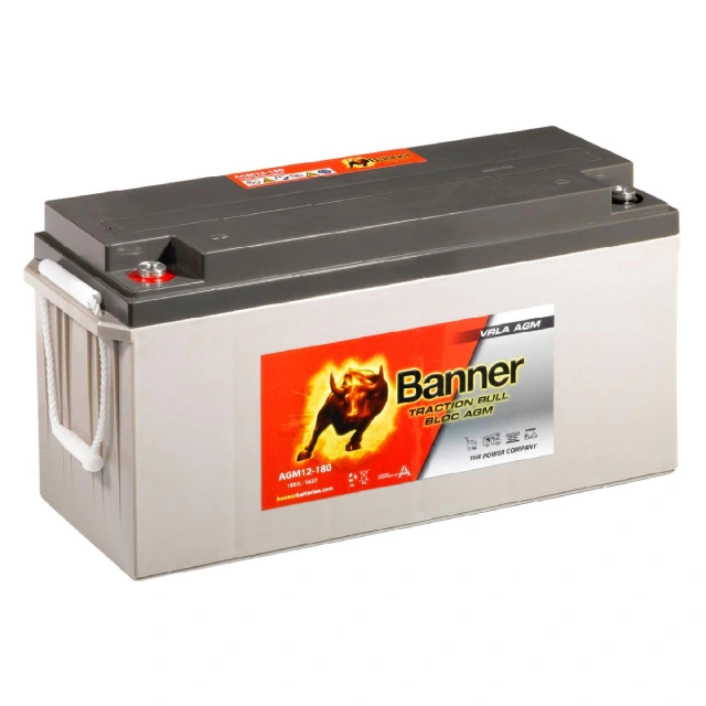 Banner Traction Bull Bloc AGM 12V 180Ah trakciós akkumulátor
