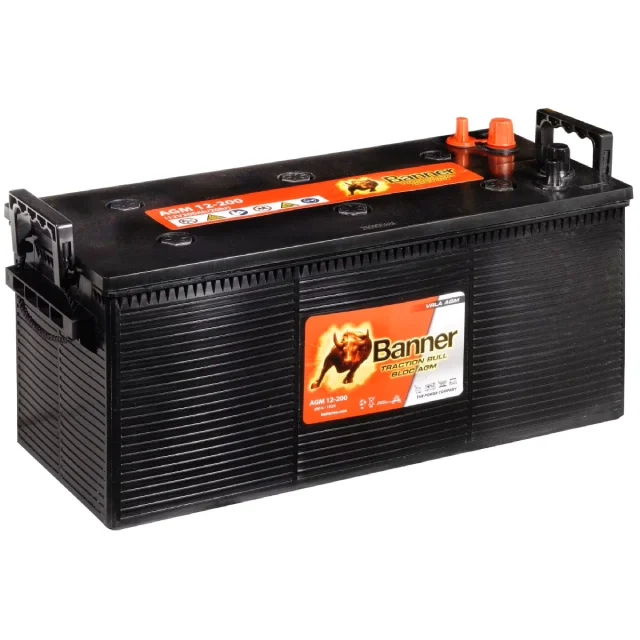 Banner Traction Bull Bloc AGM 12V 200Ah trakciós akkumulátor