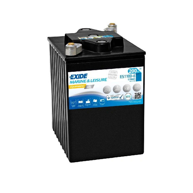 EXIDE ES1100-6 6V 200Ah GEL akkumulátor