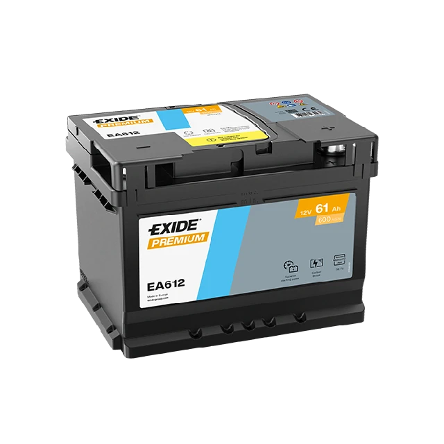 EXIDE EA612 12V 61Ah