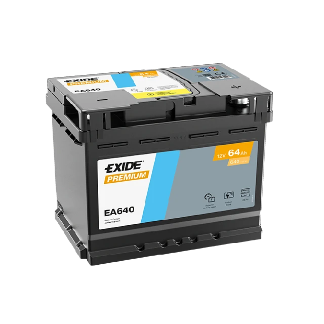 EXIDE EA640 12V 64Ah